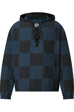 LOUIS VUITTON Giant Damier Laces Windbreaker