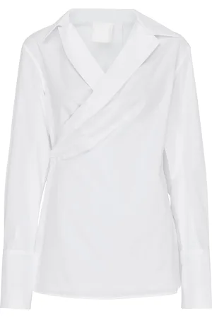 Givenchy Poplin wrap shirt