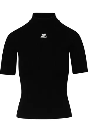 Courrèges Short sleeves knit jumper