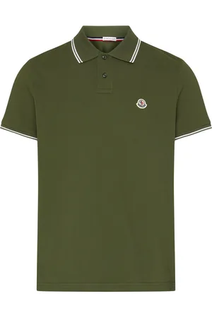 Moncler Short-sleeved polo shirt with logo