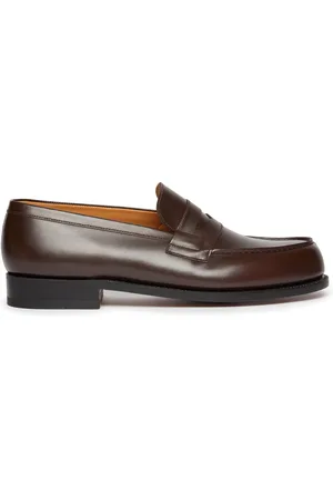 J.M. Weston Flat Loafers