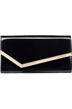 Jimmy Choo Emmie patent leather clutch