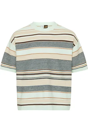 Loewe Striped cotton and linen T-shirt