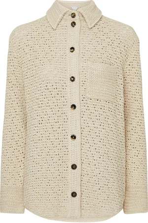 Bottega Veneta Cotton crochet shirt