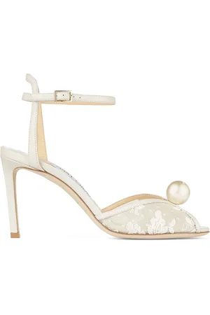 Jimmy Choo Sacora 85 lace sandals