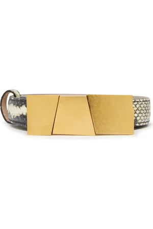 Khaite AAxel leather belt