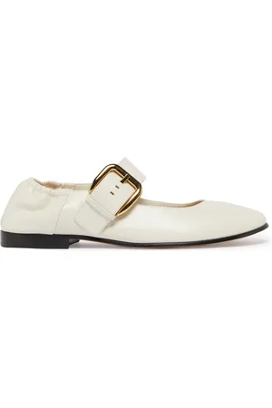 Bottega Veneta Mary-Jane Astaire buckled ballet flats