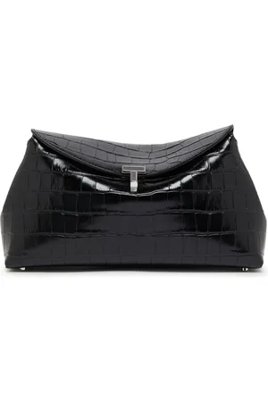 Totême T-Lock clutch bag