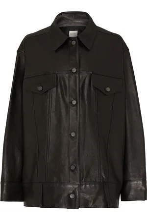 Khaite Grizzo leather jacket