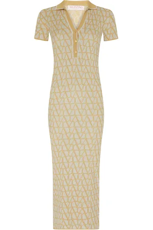 VALENTINO GARAVANI Iconographe pattern knit skirt