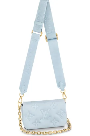 LOUIS VUITTON Wallet on Strap Bubblegram