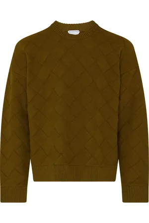 Bottega Veneta Intreccio patterned wool sweater