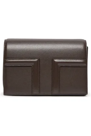Totême Mini T-Flap leather bag