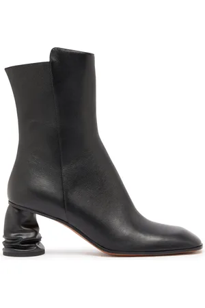 Alexander McQueen Leather boots Crush
