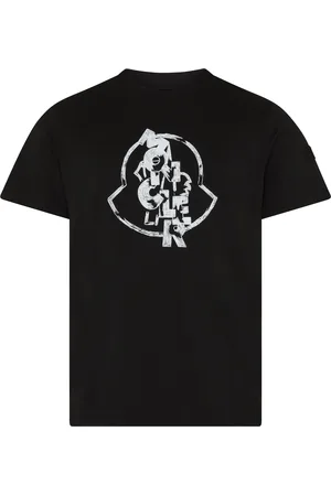 Moncler Printed short-sleeved t-shirt