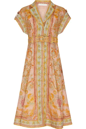 ZIMMERMANN Acacia midi shirt dress