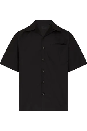 Prada Short-sleeved cotton shirt