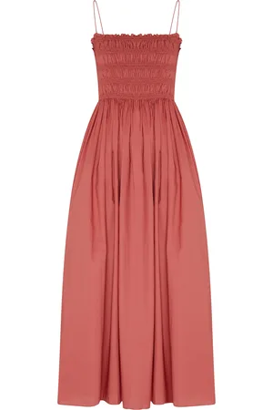 MATTEAU Shirred Bodice Dress