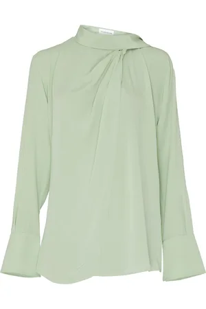 Victoria Beckham Twist detail scarf top
