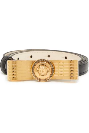 VERSACE Calf leather belt