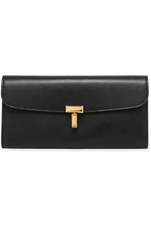 Totême T-Lock leather wallet