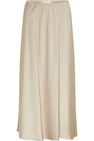Max Mara Carnet satin skirt