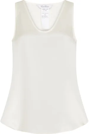 Max Mara Filly satin top