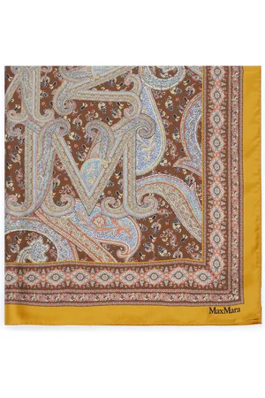 Max Mara Carre90 silk scarf