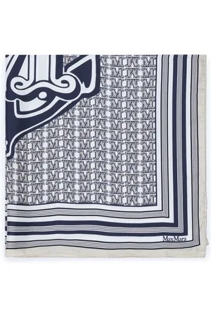 Max Mara Carre90 silk scarf