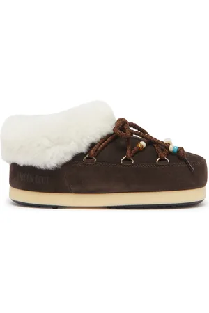 Moon Boot Suede beads mules