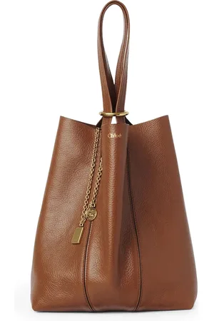 Chloé Spin grained leather tote bag