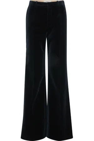 Chloé Wide-leg velvet pants