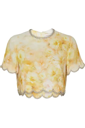 ZIMMERMANN Crush scalloped top