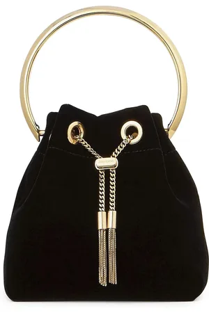 Jimmy Choo Bon Bon velvet bag