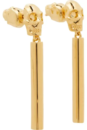 Alexander McQueen Skull bar earrings
