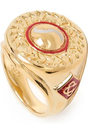 Casablanca Sports medallion ring