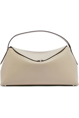 Totême T-Lock leather handbag
