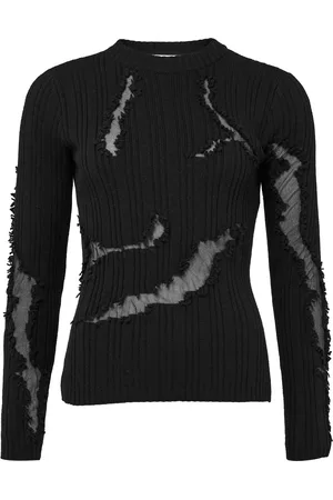 Alexander McQueen Destryed long sleeve jumper