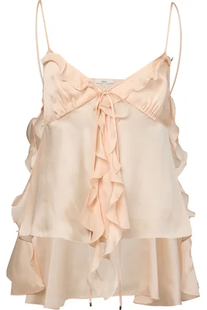 Chloé Frilled top in silk