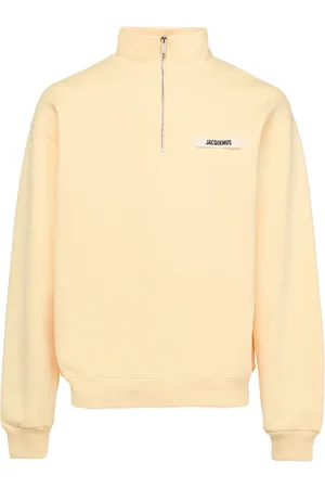 Jacquemus Grog grain zip-neck sweatshirt