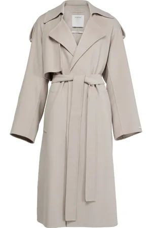 Sportmax Fiore belted wool coat