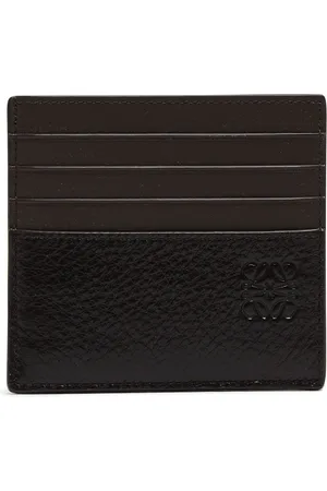 Loewe Simple open cardholder in supple grained calf leather