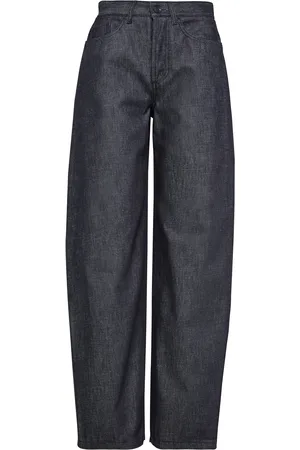 MUGLER Denim pants straight