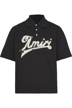 AMIRI Distressed polo