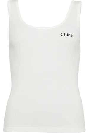 Chloé Signature tank top in cotton