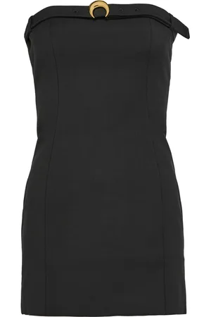 Marine Serre Virgin wool twill mini dress