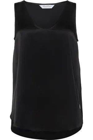 Max Mara Filly satin top