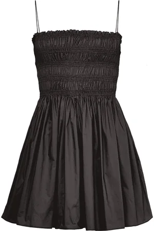 MATTEAU Shirred bodice mini dress