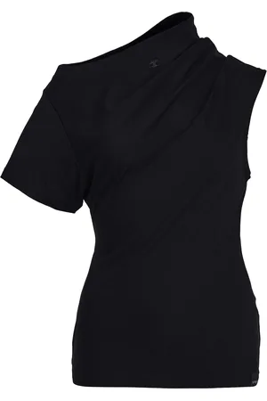 Courrèges Twits asymetrical t-shirt