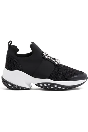Roger Vivier Viv Run strass buckle sneakers